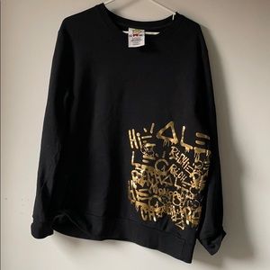 Alec Monopoly black sweater.